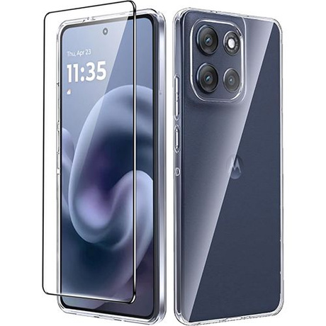 Etui SLIM CASE do Motorola Moto G86 5G / G86 Power 5G + 2x SZKŁO HARTOWANE