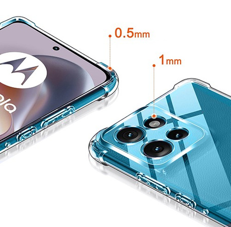 Etui do Motorola Moto G75 5G ANTI SHOCK CASE + SZKŁO HARTOWANE