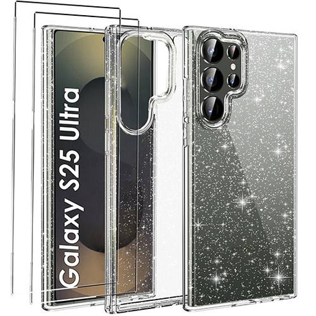 Etui do Samsung Galaxy S25 Ultra 5G BROKAT CASE + 2x SZKŁO HARTOWANE