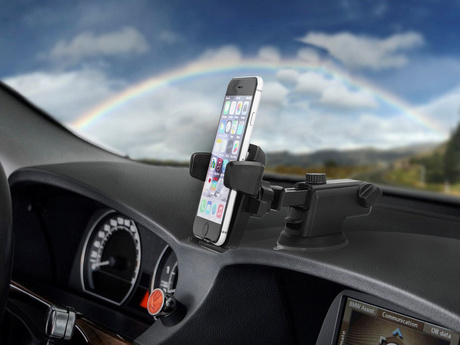 Uchwyt samochodowy teleskopowy na szybę kokpit