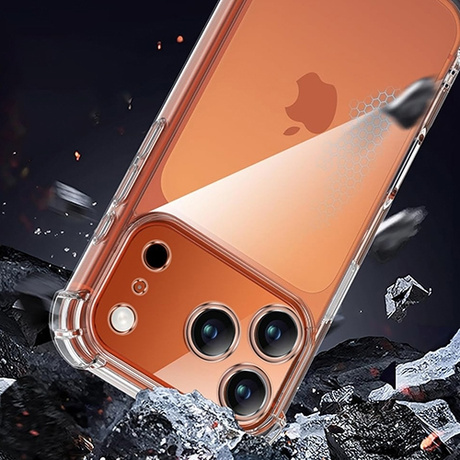 Etui do iPhone 17 Pro Max ANTI SHOCK CASE + 2x SZKŁO HARTOWANE