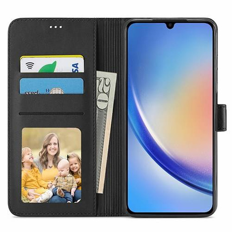 Etui do Samsung Galaxy A14 4G / 5G Portfel Skóra + SZKŁO HARTOWANE