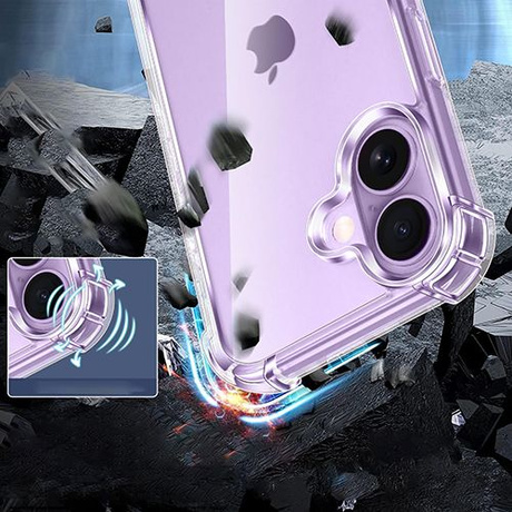 Etui do iPhone 17 ANTI SHOCK CASE + 2x SZKŁO HARTOWANE