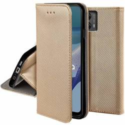 Etui do Motorola Moto G73 5G SMART MAGNET CASE + SZKŁO HARTOWANE