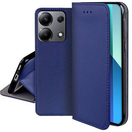 Etui do Xiaomi Redmi Note 13 4G SMART MAGNET CASE + SZKŁO HARTOWANE