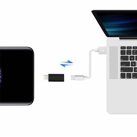 MAXLIFE ADAPTER PRZEJŚCIÓWKA USB-C do IPHONE LIGHTNING