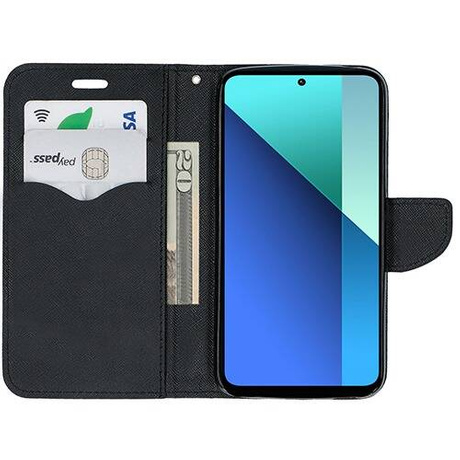 Etui do Xiaomi Redmi Note 13 4G Portfel Case + SZKŁO HARTOWANE