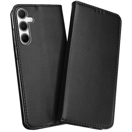 Etui do Samsung Galaxy A55 5G skórzane magnetyczne z klapką + 2X SZKŁO