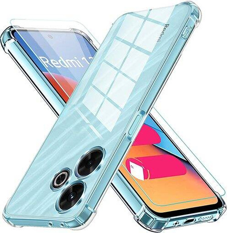Etui do Xiaomi Redmi 13 4G ANTI SHOCK CASE + SZKŁO HARTOWANE