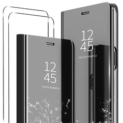 Etui do Samsung Galaxy S25 Plus 5G CLEAR VIEW Cover Case + 2x SZKŁO HARTOWANE