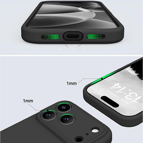 Etui SOFT CASE do iPhone 17 Pro Max + 2x SZKŁO SZYBKA