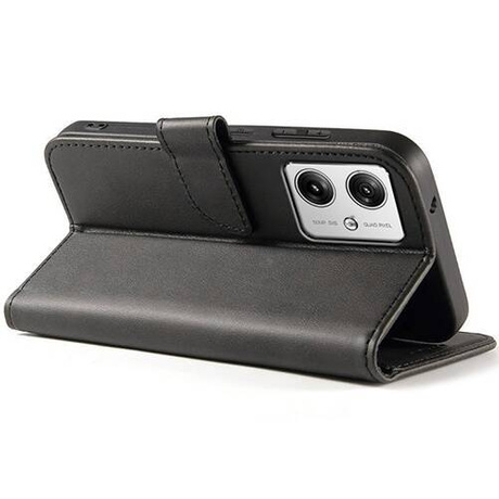 Etui do Motorola Moto G54 5G SKÓRZANE SKIN Portfel Case + SZKŁO HARTOWANE