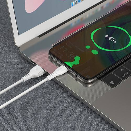 Borofone SZYBKI KABEL USB-C QUICK CHARGE 3A 1M