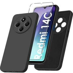 Etui do Xiaomi Redmi 14C SILICONE CASE + SZKŁO