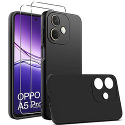 Etui SOFT MATT CASE do Oppo A5 Pro 5G + 2X SZKŁO HARTOWANE 9H