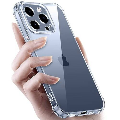 Etui do iPhone 15 Pro ANTI SHOCK CASE + SZKŁO HARTOWANE