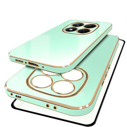 Etui do Xiaomi Redmi Note 14 Pro 5G | 14 Pro Plus 5G LUXURY CASE + SZKŁO 5D