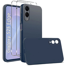 Etui SOFT MATT CASE do Samsung Galaxy S25 Edge + 2X SZKŁO HARTOWANE 9H