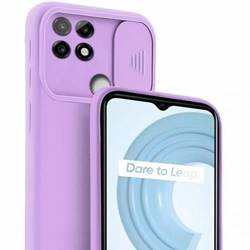 Etui do Realme C21 CAMSHIELD Silicone + SZKŁO HARTOWANE