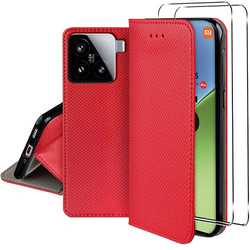 Etui do Xiaomi 15 5G SMART MAGNET CASE + 2X SZKŁO HARTOWANE