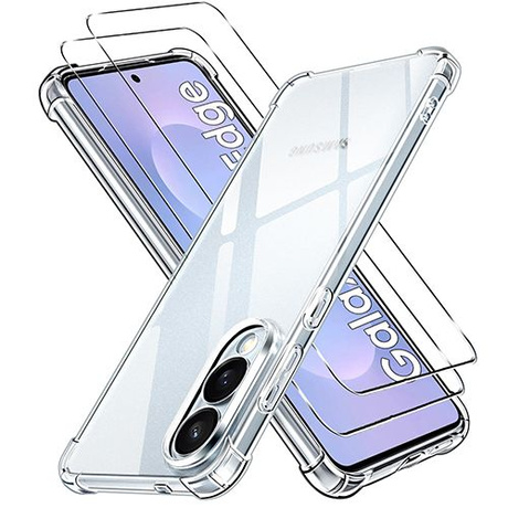 Etui do Samsung Galaxy S25 Edge ANTI SHOCK CASE + 2x SZKŁO HARTOWANE