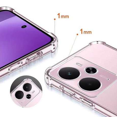 Etui do Realme 14 5G / 14T ANTI SHOCK CASE + 2x SZKŁO HARTOWANE
