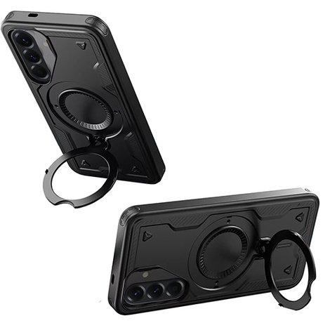 ETUI do Samsung Galaxy A26 5G PANCERNE MAGNETYCZNE MATT CASE + 2X SZKŁO