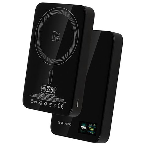 BLAVEC POWERBANK MAGNETYCZNY MAGSAFE MINI INDUKCYJNY 10000 mah DO IPHONE SAMSUNG 