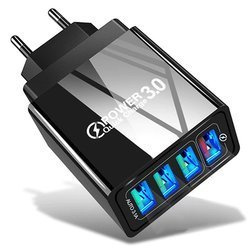 Ładowarka Sieciowa USB Quick Charge 3.0 FAST CHARGE 4x USB