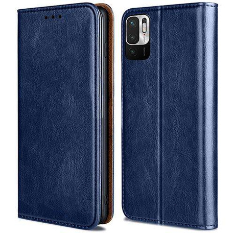 Etui do Xiaomi Redmi Note 10 5G SKÓRZANE PORTFEL CASE + SZKŁO HARTOWANE