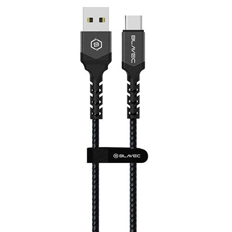 KABEL Blavec USB USB-C TYP C 60W 3A CarPlay Android Auto SZYBKI W OPLOCIE 2M