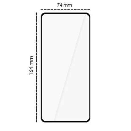 SZKŁO HARTOWANE 5D do Motorola Moto G35 5G szybka na cały ekran 
