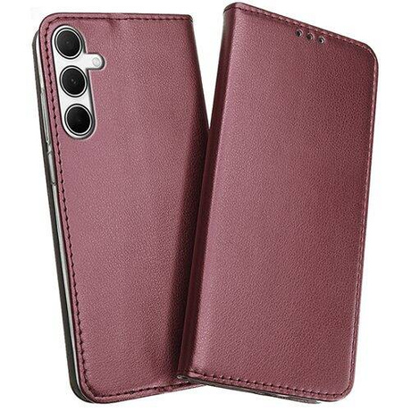 Etui do Samsung Galaxy A35 5G skórzane magnetyczne z klapką + SZKŁO HARTOWANE