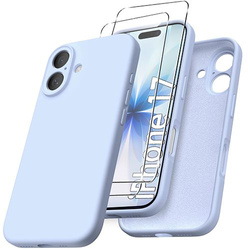 Etui do iPhone 17 SILICONE CASE + 2x SZKŁO SZYBKA