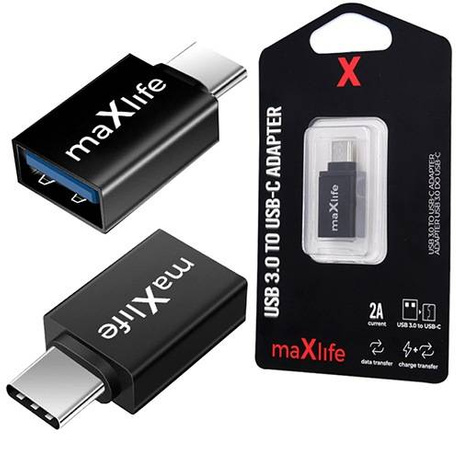 MAXLIFE ADAPTER OTG PRZEJŚCIÓWKA USB 3.0 do TYP C USB-C