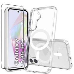 Etui do Samsung Galaxy A35 5G Silicone do Magsafe + SZKŁO HARTOWANE