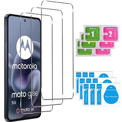 3x SZKŁO HARTOWANE 9H do Motorola Moto G86 5G / G86 Power 5G 