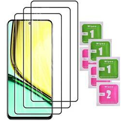 3x SZKŁO HARTOWANE 9D na cały ekran do Realme C67
