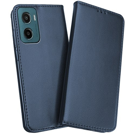 Etui do Motorola Moto G05 / E15 skórzane magnetyczne z klapką + 2x SZKŁO HARTOWANE
