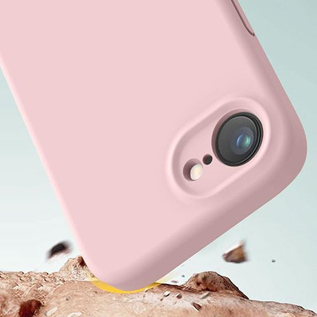 Etui do iPhone 16e SILICONE CASE + 2x SZKŁO HARTOWANE