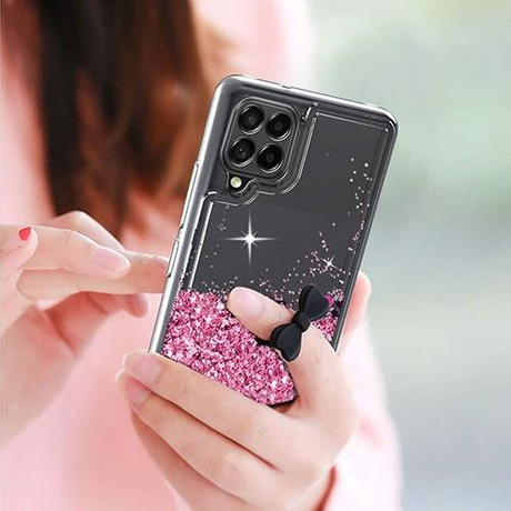 Etui do Samsung Galaxy M53 5G BROKAT LIQUID CASE + SZKŁO HARTOWANE