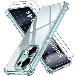 Etui do Xiaomi Redmi Note 14s ANTI SHOCK CASE + 2x SZKŁO HARTOWANE