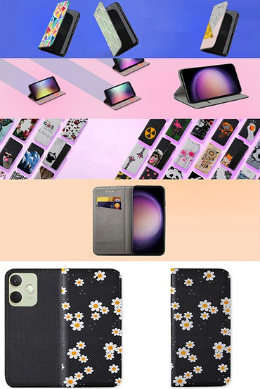 Etui do Oppo A5 Pro 5G wzory CASE + SZKŁO