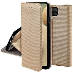 Etui do Samsung Galaxy A12 SMART MAGNET CASE + SZKŁO HARTOWANE
