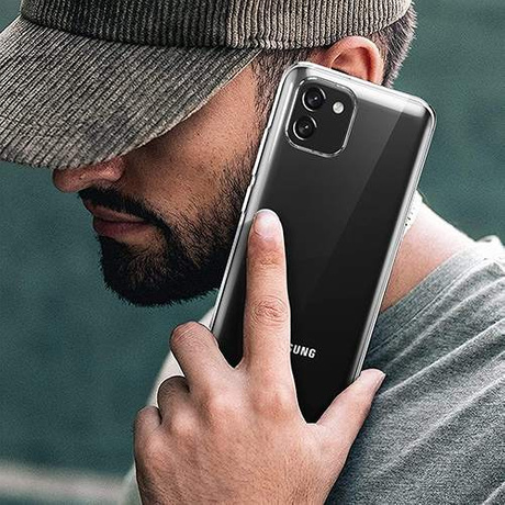 Etui SLIM CASE do Samsung Galaxy A03 + SZKŁO HARTOWANE