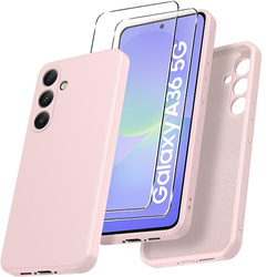 Etui do Samsung Galaxy A36 5G SILICONE CASE + 2x SZKŁO HARTOWANE