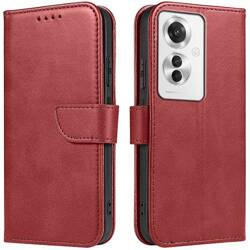 Etui do Oppo Reno 11F 5G SKÓRZANE SKIN + SZKŁO HARTOWANE