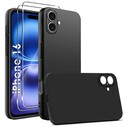 Etui SOFT CASE do iPhone 16 + 2x SZKŁO SZYBKA
