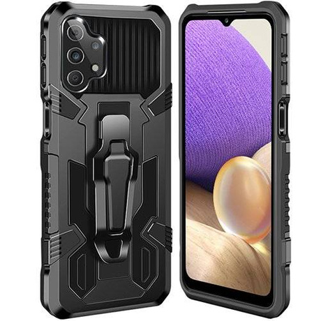 Etui do Samsung Galaxy A32 4G CASE PANCERNE TANK + SZKŁO HARTOWANE