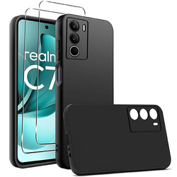 Etui SOFT MATT CASE do Realme C71 + 2X SZKŁO HARTOWANE 9H